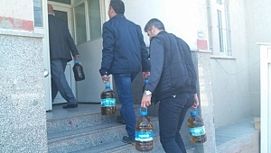 Zeytinyağı hırsızları yakalandı