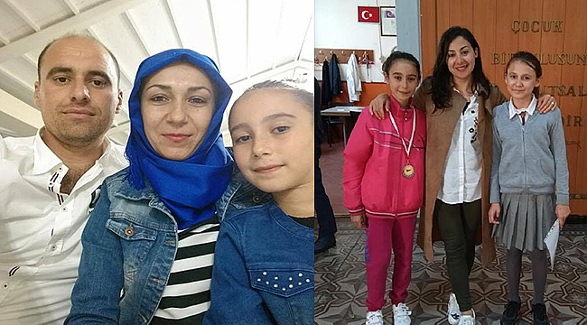 Ayşegül Ünlü 23 Nisan koşusunda 1. oldu.