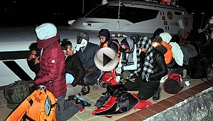  Ayvacık'ta 41 kaçak yakalandı