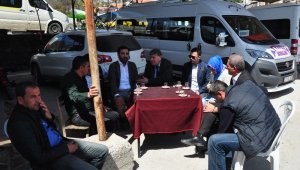 Ayvacık'ta AK Parti'den referandum ziyareti