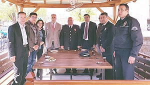 Başkan Gökhan'dan Çan Emniyetine ziyaret