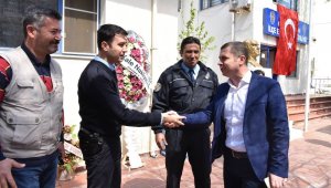 Başkan Kuzu'dan polislere ziyaret