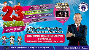 Biga'da 23 Nisan'da çocuk şenliği müjdesi