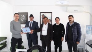 Burs komisyonundan teşekkür ziyaretleri