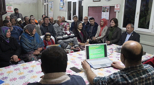 Çan'da ''Tarımsal Nüfus Gençleşiyor Ve Sürü Yönetimi Elemanı Benim Projesi'' Devam Ediyor