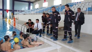 Çanakkale AFAD cankurtaran kursunu ziyaret etti
