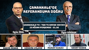 Çanakkale Belediye Başkanı Ülgür Gökhan Çanakkale Tv - Ton Tv Ortak yayınında...