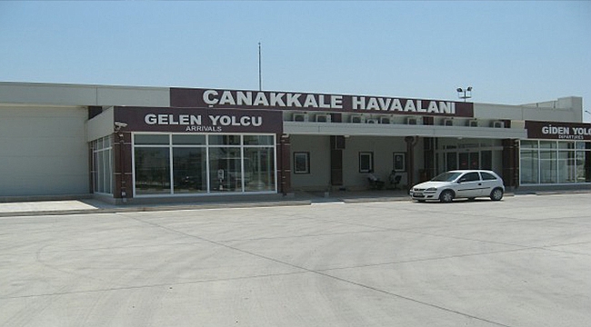 Çanakkale Havalimanı Mart ayında 16.061 yolcuya hizmet verdi