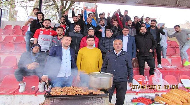 Çanspor ve Ülkü Ocakları mangal keyfi