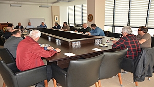 ÇTSO Yönetim Kurulu 10-11 no'lu meslek grubu üyeleri ile toplandı
