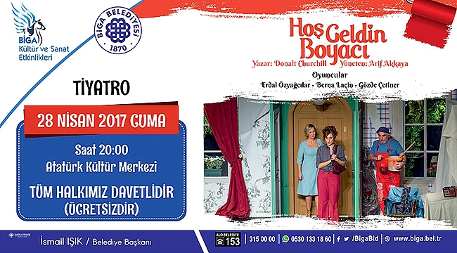 Erdal Özyağcılar, Hoşgeldin Boyacı ile Atatürk Kültür Merkezi'nde