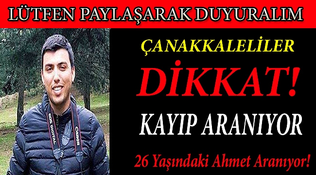 Kayıp Aranıyor!!!