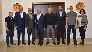 Kent Konseyi Başkanı Engin Kandemir'den Çtso yönetim kuruluna ziyaret