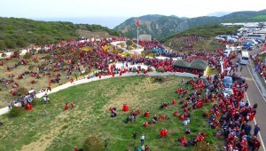 Kireçtepe Jandarma Şehitliğinde kahraman ecdada vefa