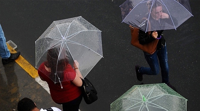 Meteorolojiden uyarı! Yağmur var.