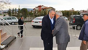 Mutan Çanakkale Şoförler ve Otomobilciler Esnaf Odası Başkanı Mehmet Ali Demir ile biraraya geldi