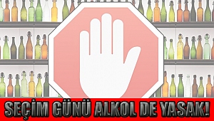 Seçim Günü Alkol Satışı Yasak!