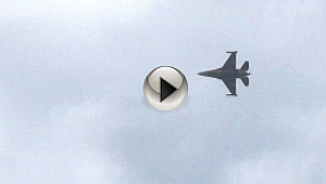 SOLOTÜRK' uçağının prova gösterisi nefes kesti