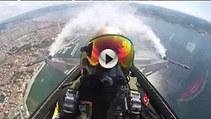 SOLOTÜRK'ün kabin içi görüntüleri nefes kesti