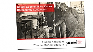 TÜRKONFED:"Dünya Çocuklarının 23 Nisan Bayramı Kutlu Olsun"