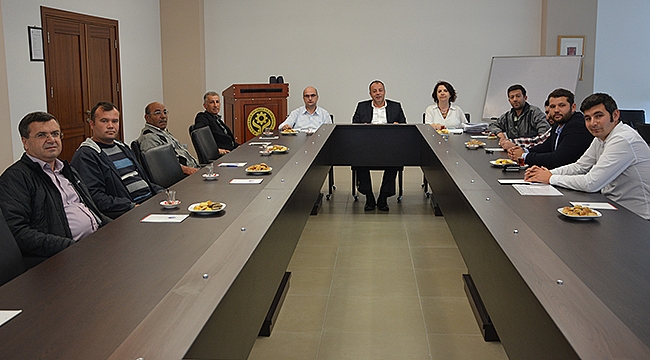14 No'lu meslek grubu ile toplantı yapıldı