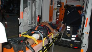 Bayramiç'te trafik kazası; 1 yaralı