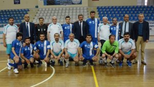 Belediye görme engelliler ile maç yaptı