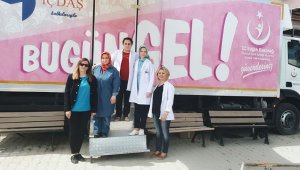 Biga'da kanser taraması yapıldı