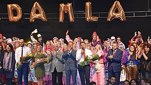 "ÇAFAD 18.Damla halk dansları gösterisi İçdaş Kongre merkezinde yapıldı"