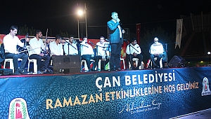 Çan 9. Ramazan Ayı Etkinlikleri Başladı