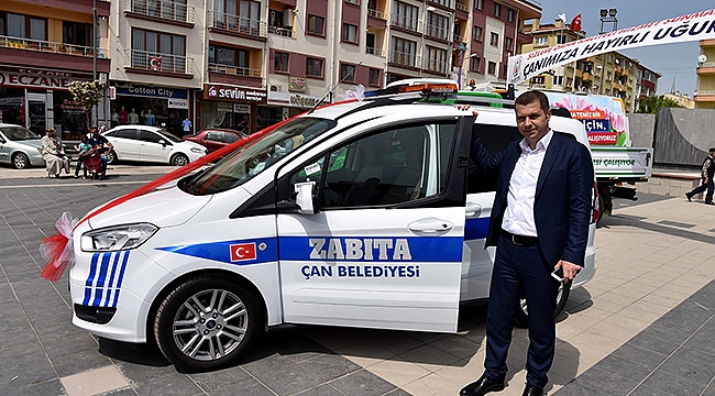 Çan Belediyesi araç filosunu güçlendiriyor