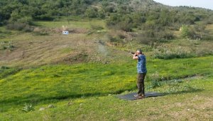 Çan'da trap atışları yapıldı