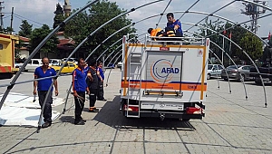 Çanakkale AFAD Manisa'daki Deprem Bölgesinde
