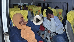 Çanakkale'de 49 mülteci yakalandı