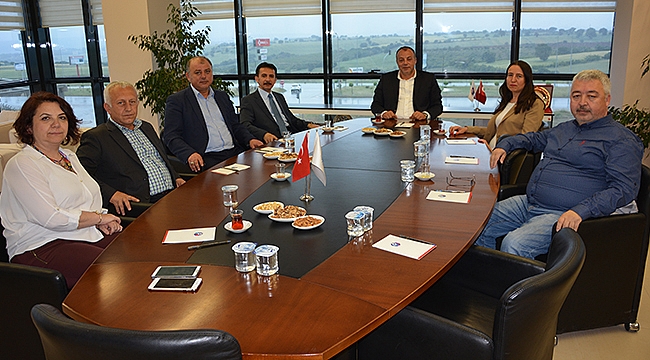 Çanakkale Defterdarlığından Yönetim Kurulumuza ziyaret