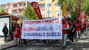 Çanakkale'de 1 Mayıs kutlamaları