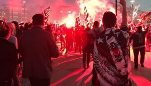 Çanakkale'de şampiyonluk kutlaması