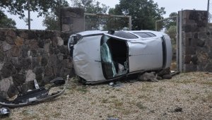 Çanakkale'de trafik kazası; 1 yaralı