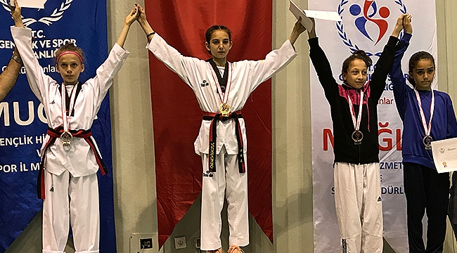 Çanakkaleli Taekwondocu İrem Dinç, Türkiye ikincisi oldu