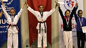 Çanakkaleli Taekwondocu İrem Dinç, Türkiye ikincisi oldu