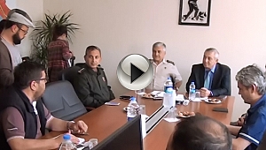 Emniyet Müdürü Sel Basın Mensupları İle Tanıştı