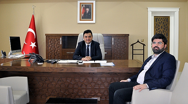 GESTAŞ Genel Müdürü İl Özel İdaresi Genel Sekreteri Abdullah Köklüyü Ziyaret Etti
