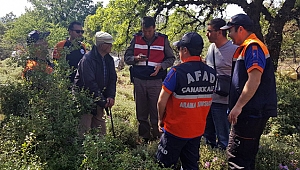Kaybolan Vatandaş Çanakkale AFAD Ekiplerince Bulundu