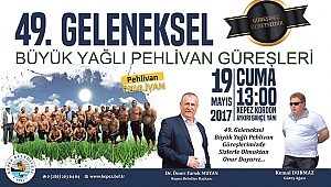 Kepez Belediyesi geleneksel yağlı güreşlerin 49.sunu düzenliyor.