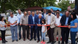 Lapseki'de yöresel lezzet standı kuruldu