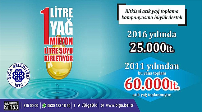 Toplanan miktar açıklandı: 60 bin litre