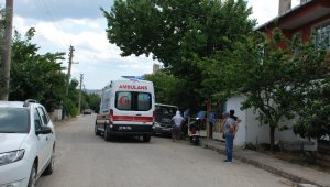 Ağaçtan düşen adam yaralandı