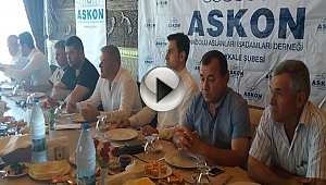 ASKON Çanakkale'de Şube Açtı...