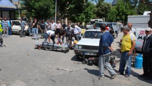 Bayramiç'te trafik kazası: 1 yaralı