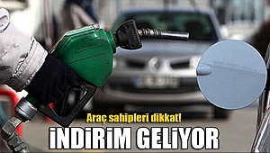 Benzine İndirim Geliyor...